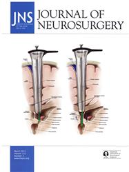 Cover Journal of Neurosurgery (incl.Jln.of Neurosurgery Spine+Pediatrics)