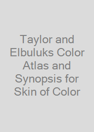 Cover Taylor and Elbuluks Color Atlas and Synopsis for Skin of Color