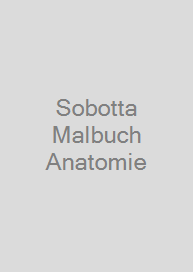 Cover Sobotta Malbuch Anatomie