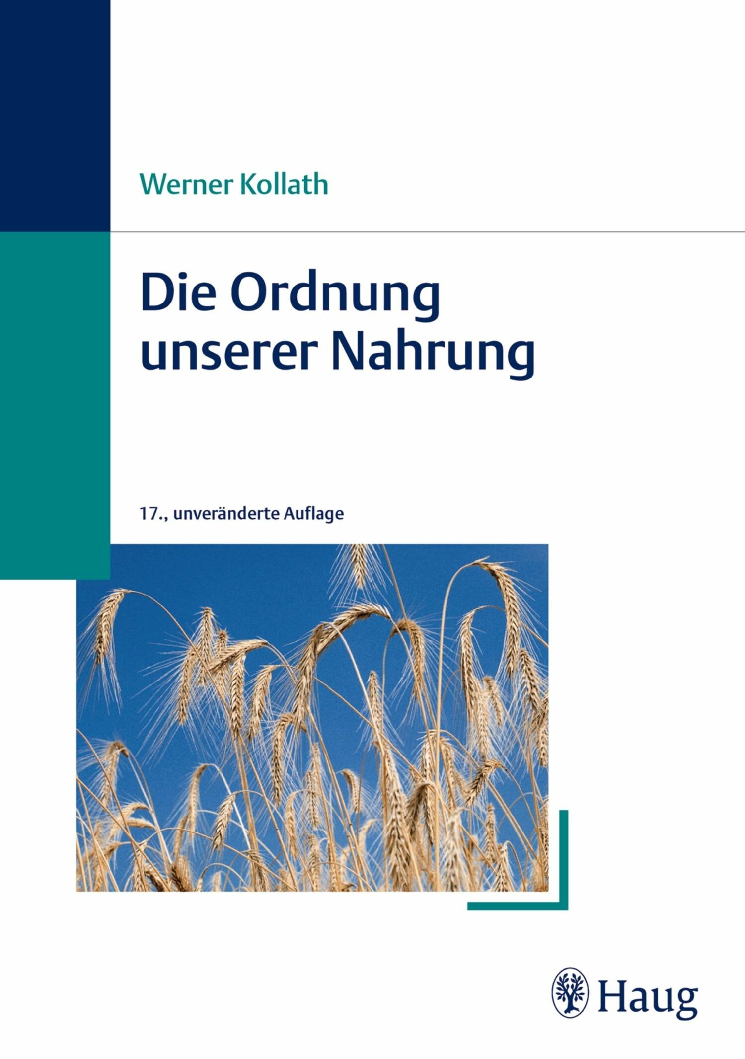 Cover Die Ordnung unserer Nahrung