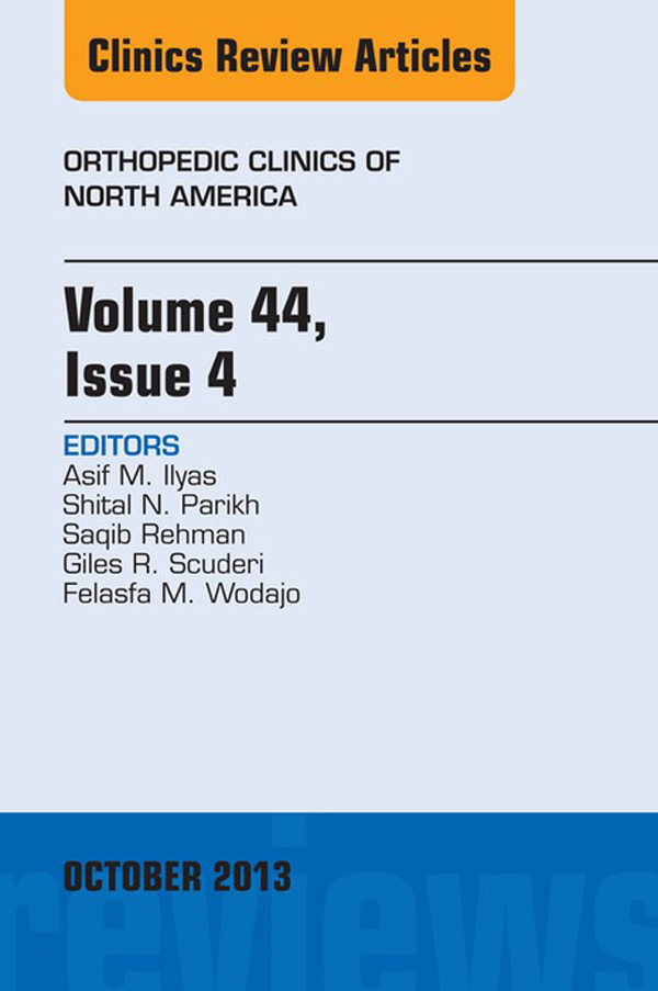 Cover Volume 44, Issue 4, An Issue of Orthopedic Clinics,