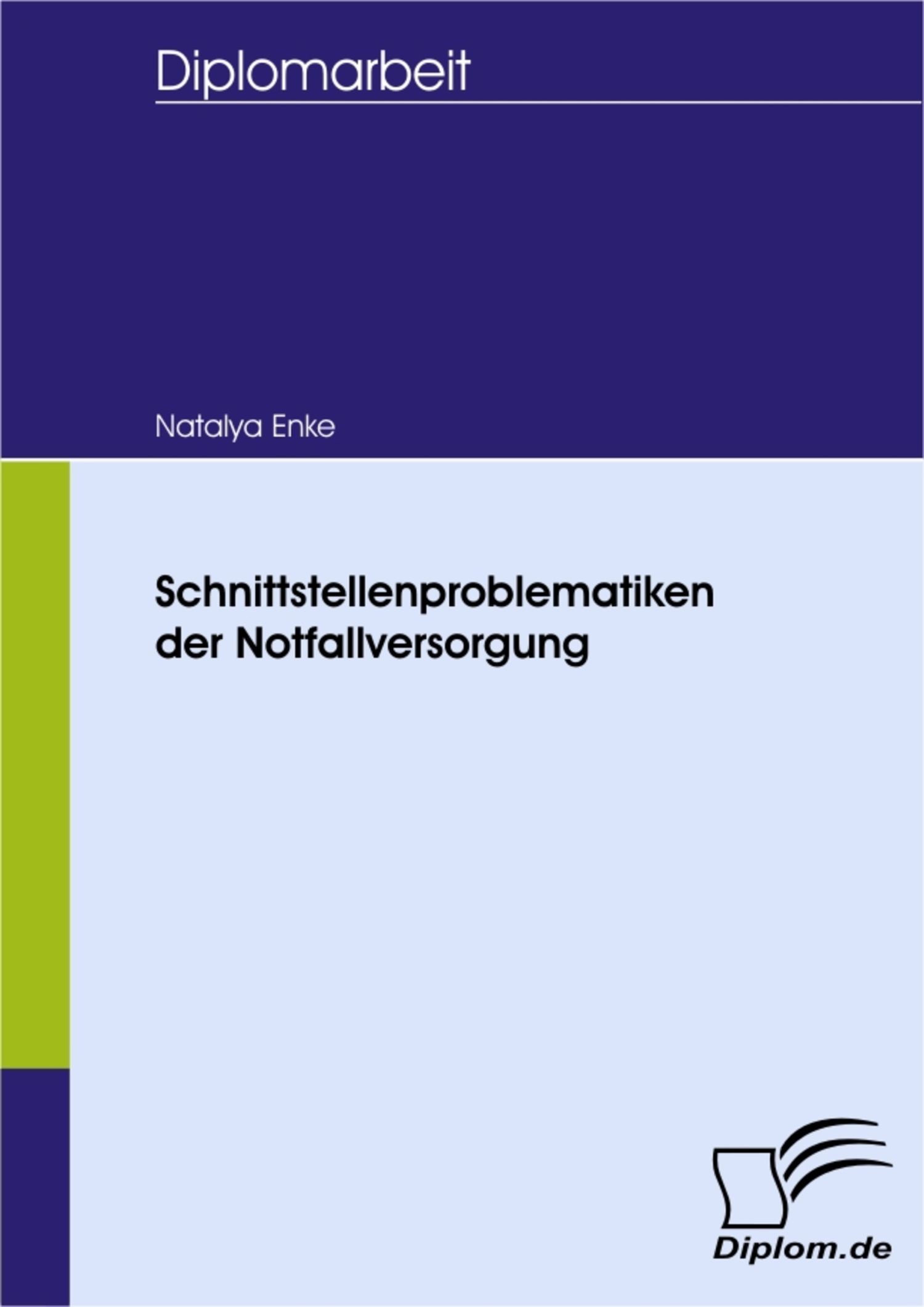 Cover Schnittstellenproblematiken der Notfallversorgung