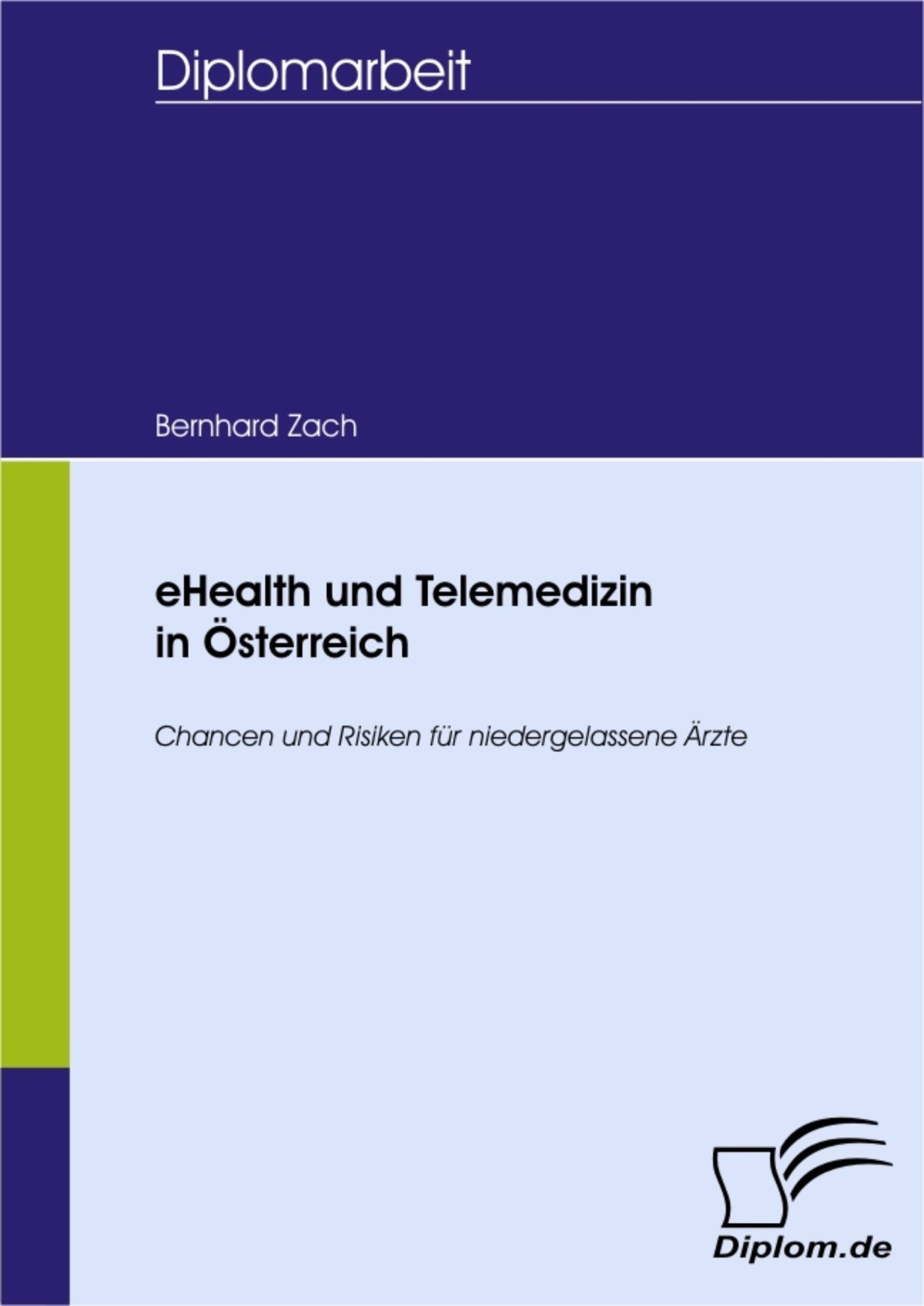 Cover eHealth und Telemedizin in Österreich