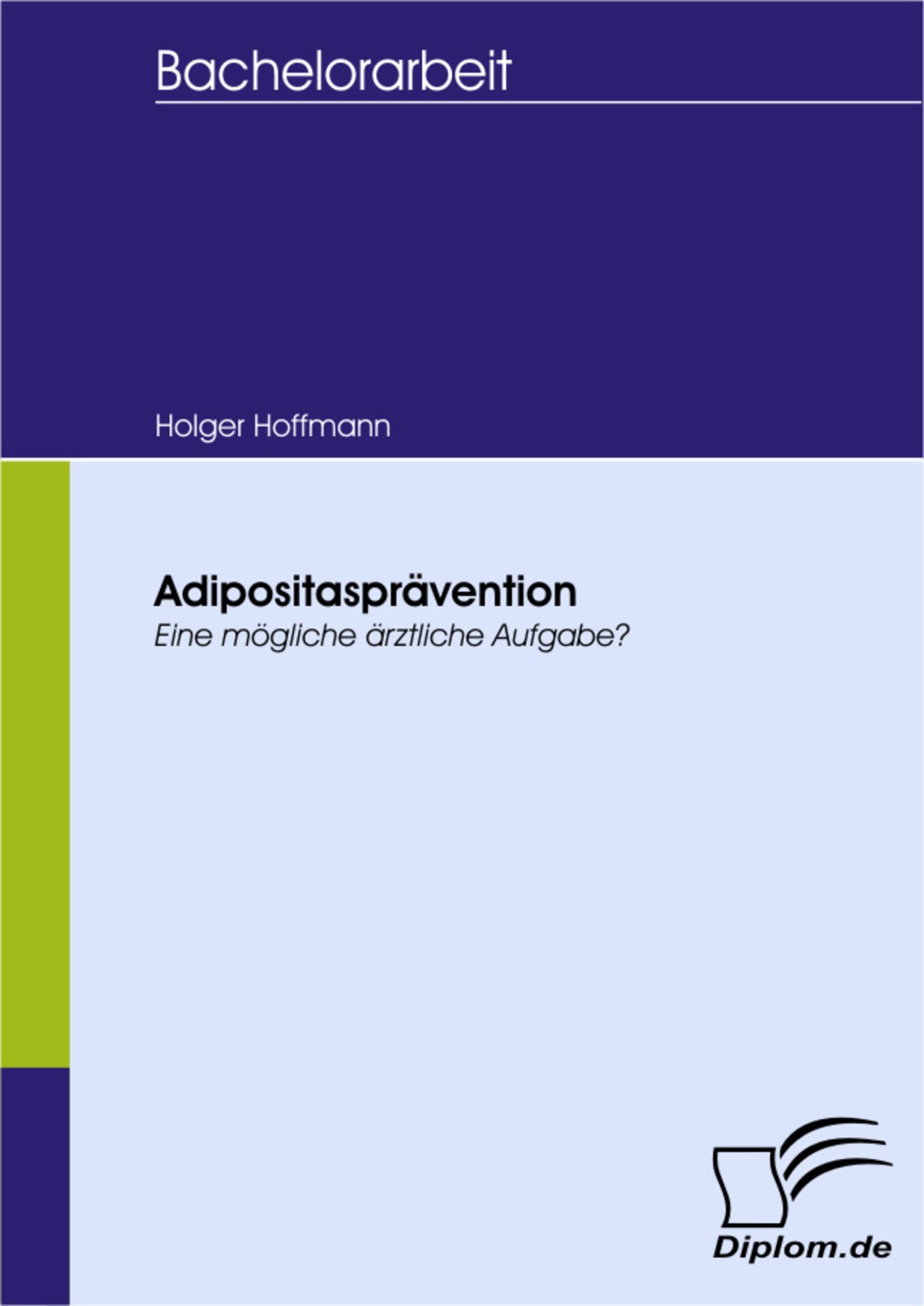 Cover Adipositasprävention