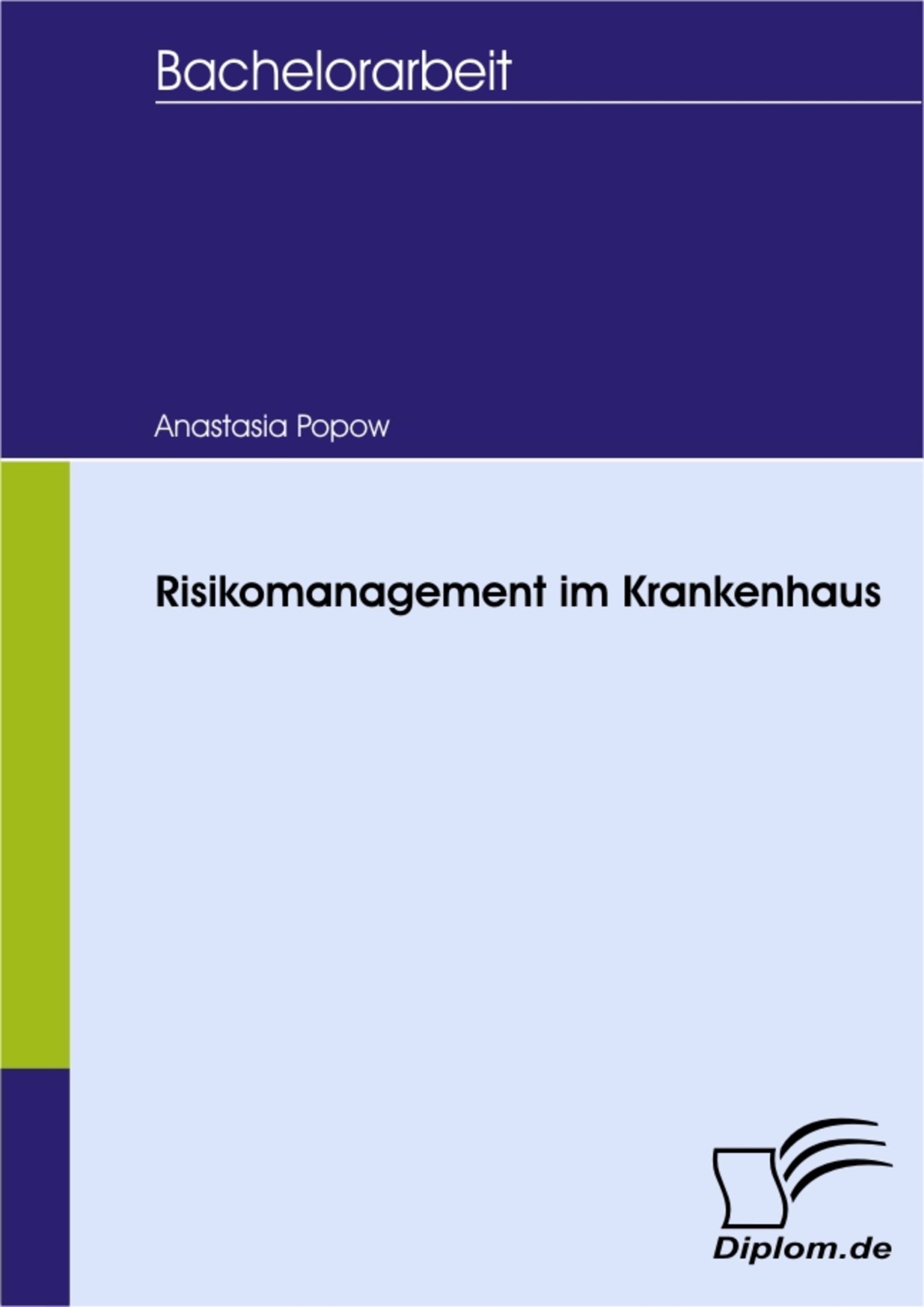 Cover Risikomanagement im Krankenhaus