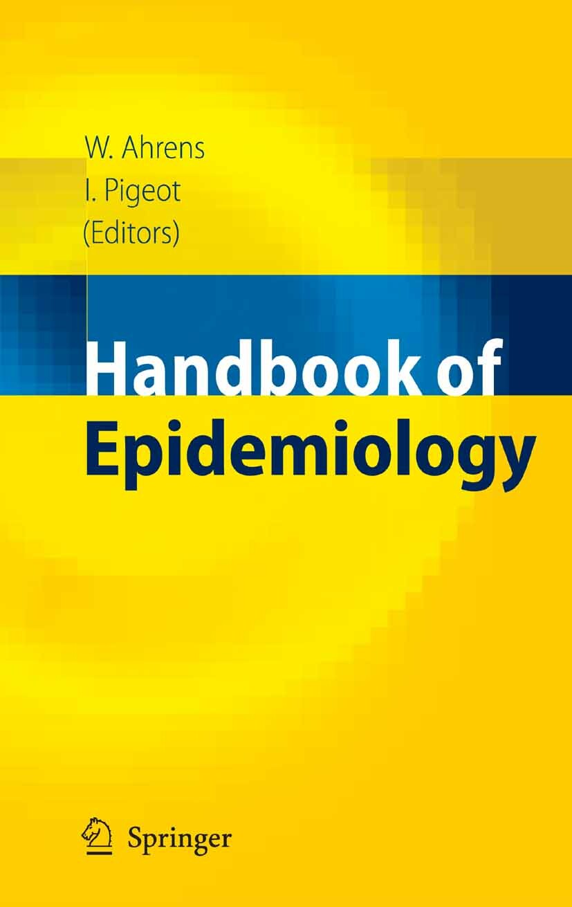Cover Handbook of Epidemiology