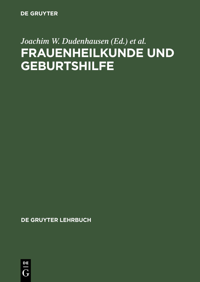 Cover Frauenheilkunde und Geburtshilfe