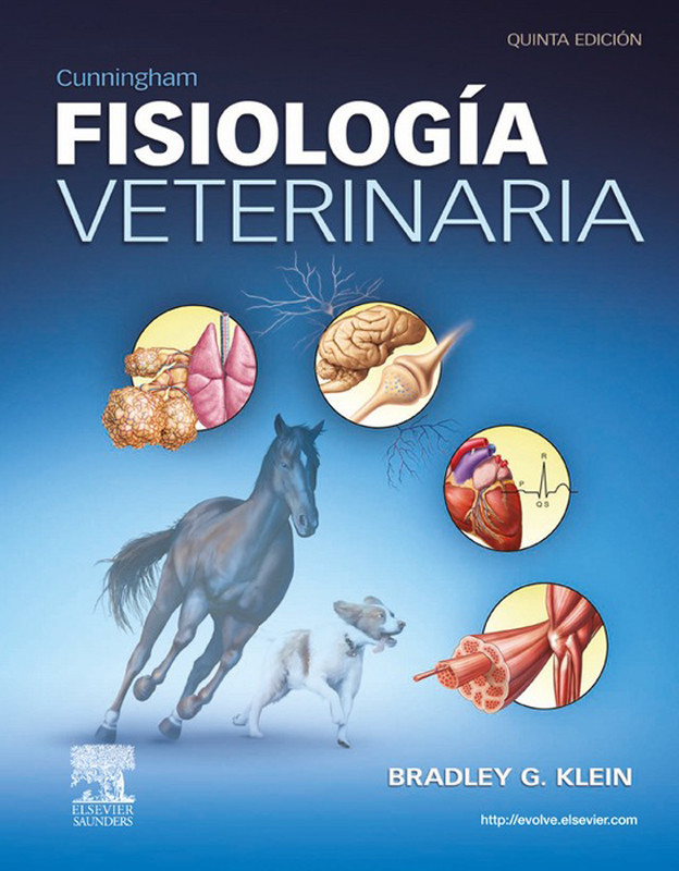 Cover Cunningham. Fisiología veterinaria + Evolve