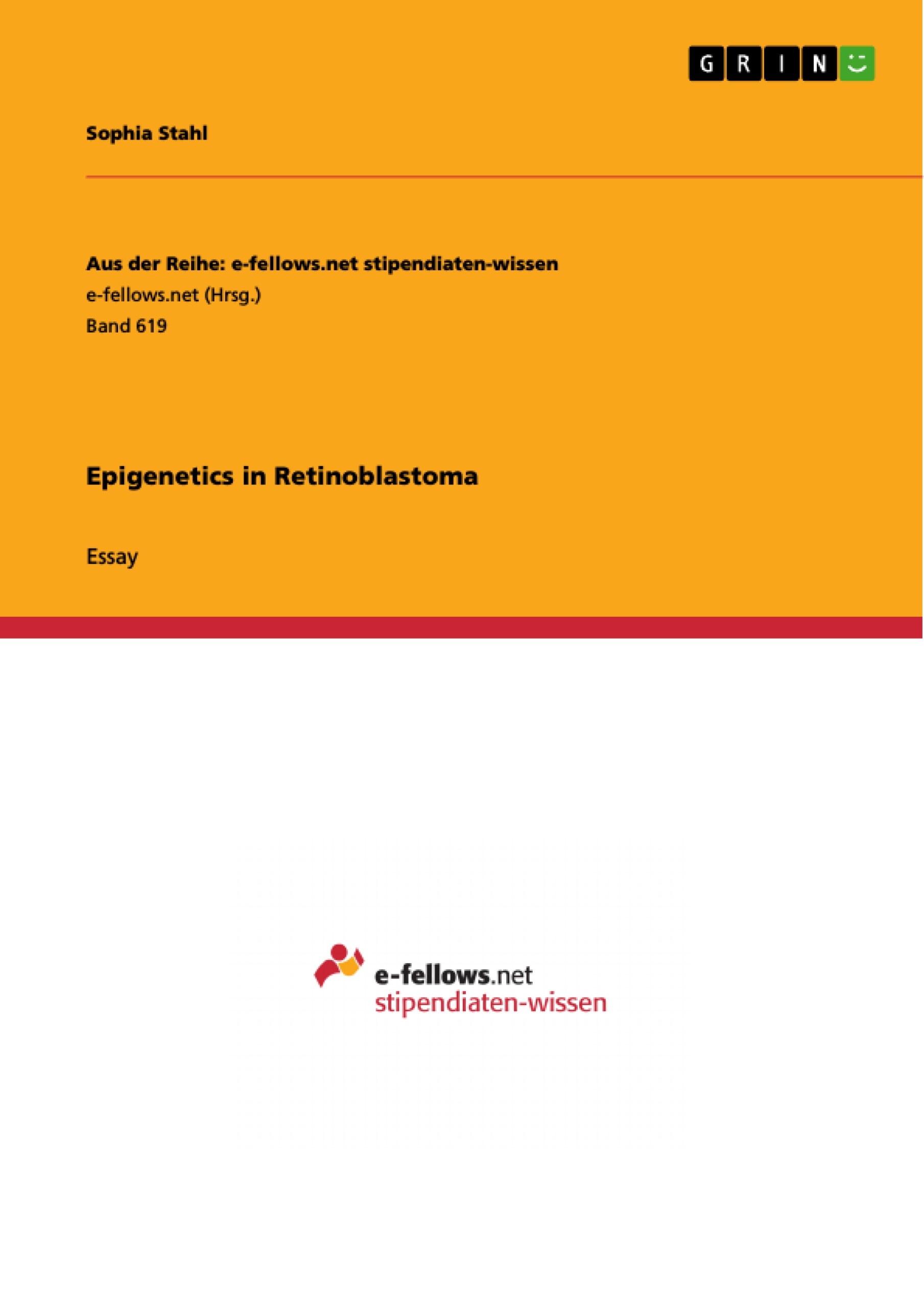 Cover Epigenetics in Retinoblastoma