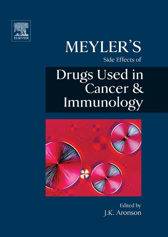 Cover Meyler's Side Effects of Drugs in Cancer and Immunology