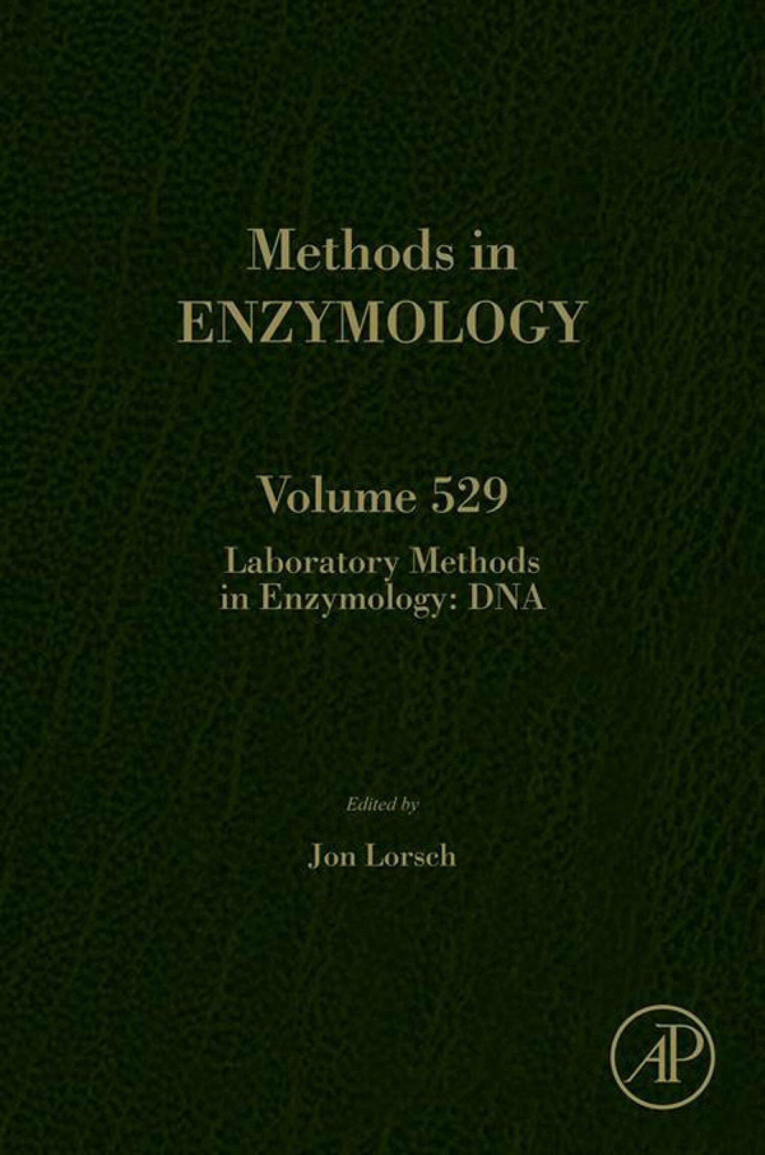 Cover Laboratory Methods in Enzymology: DNA