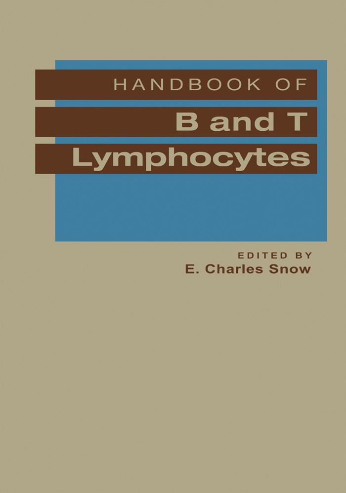 Handbook of B and T Lymphocytes