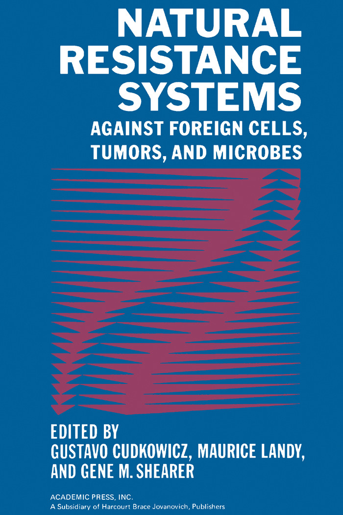 Cover Natural Resistance Systems Against Foreign Cells, Tumors, and Microbes
