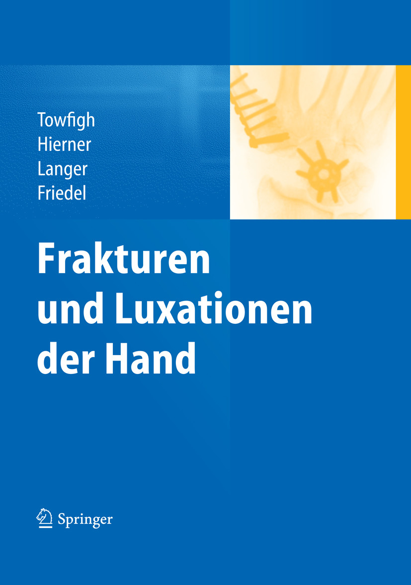 Cover Frakturen und Luxationen der Hand
