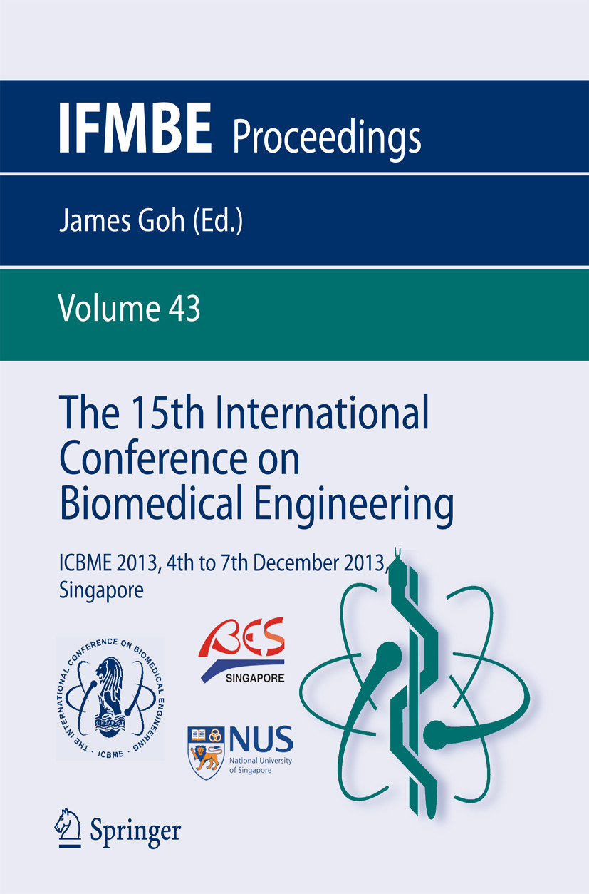 Cover The 15th International Conference on Biomedical Engineering