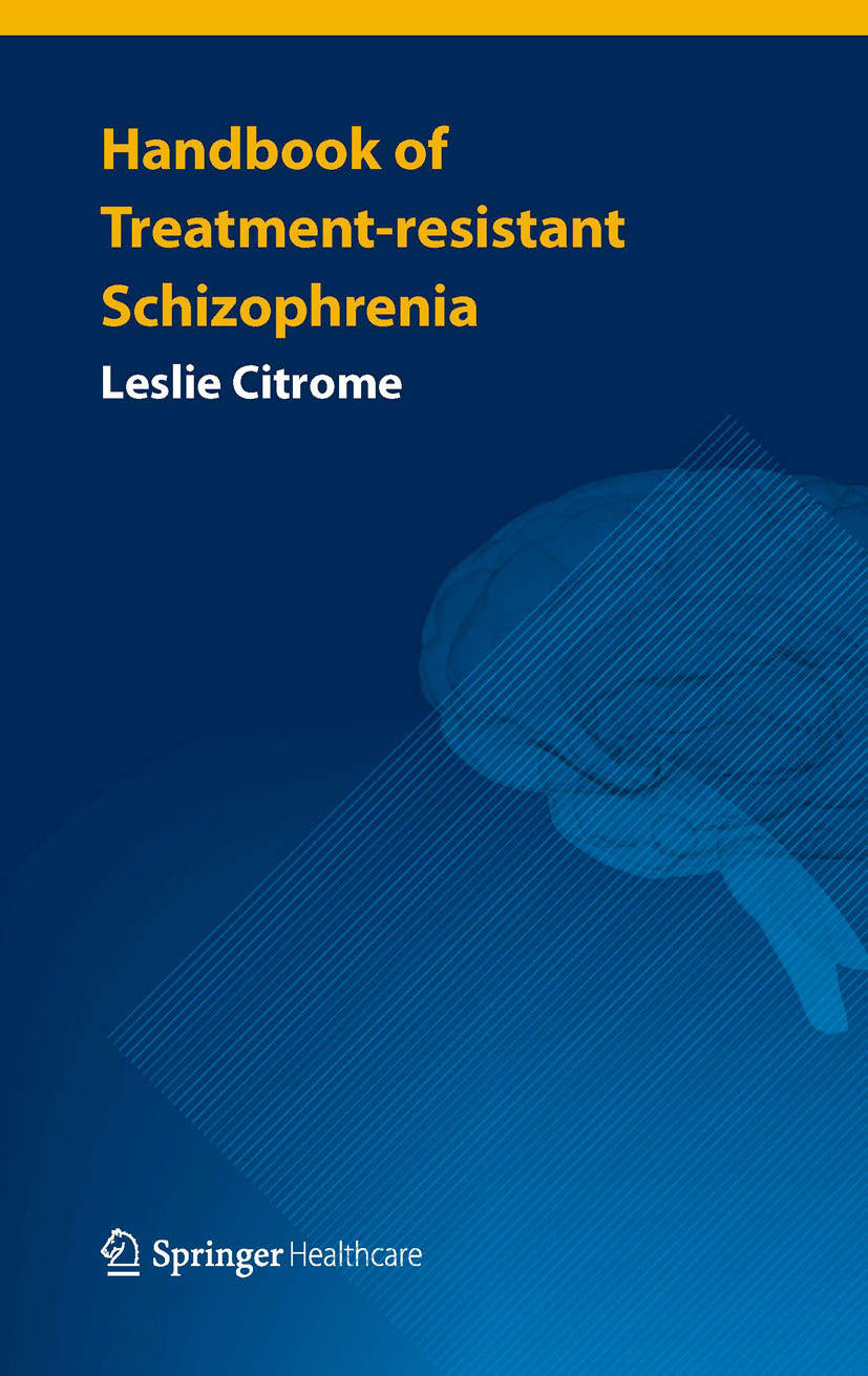 Cover Handbook of Treatment-resistant Schizophrenia
