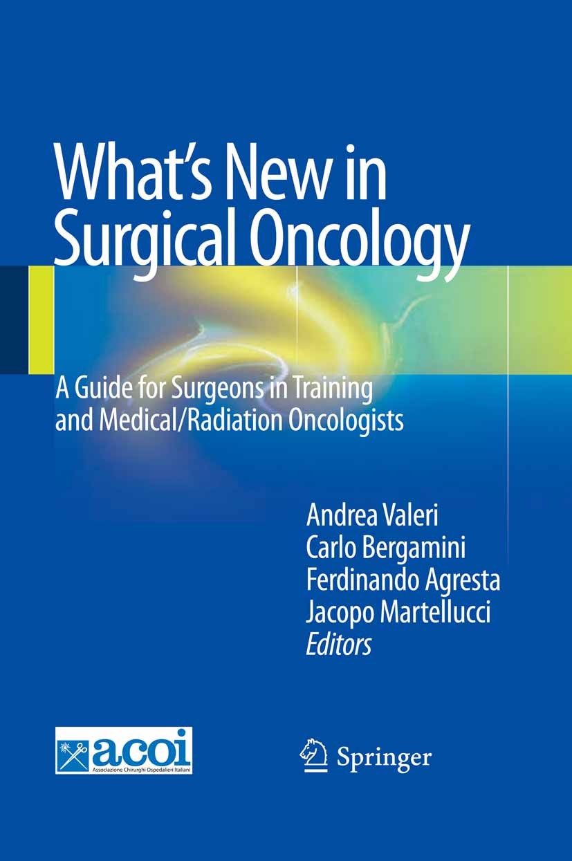 Cover What's New in Surgical Oncology