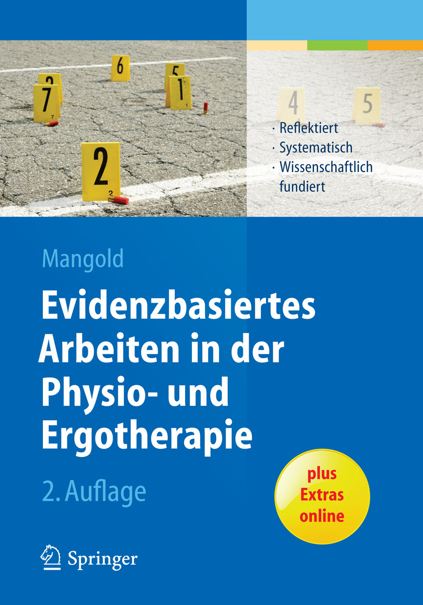 Cover Evidenzbasiertes Arbeiten in der Physio- und Ergotherapie