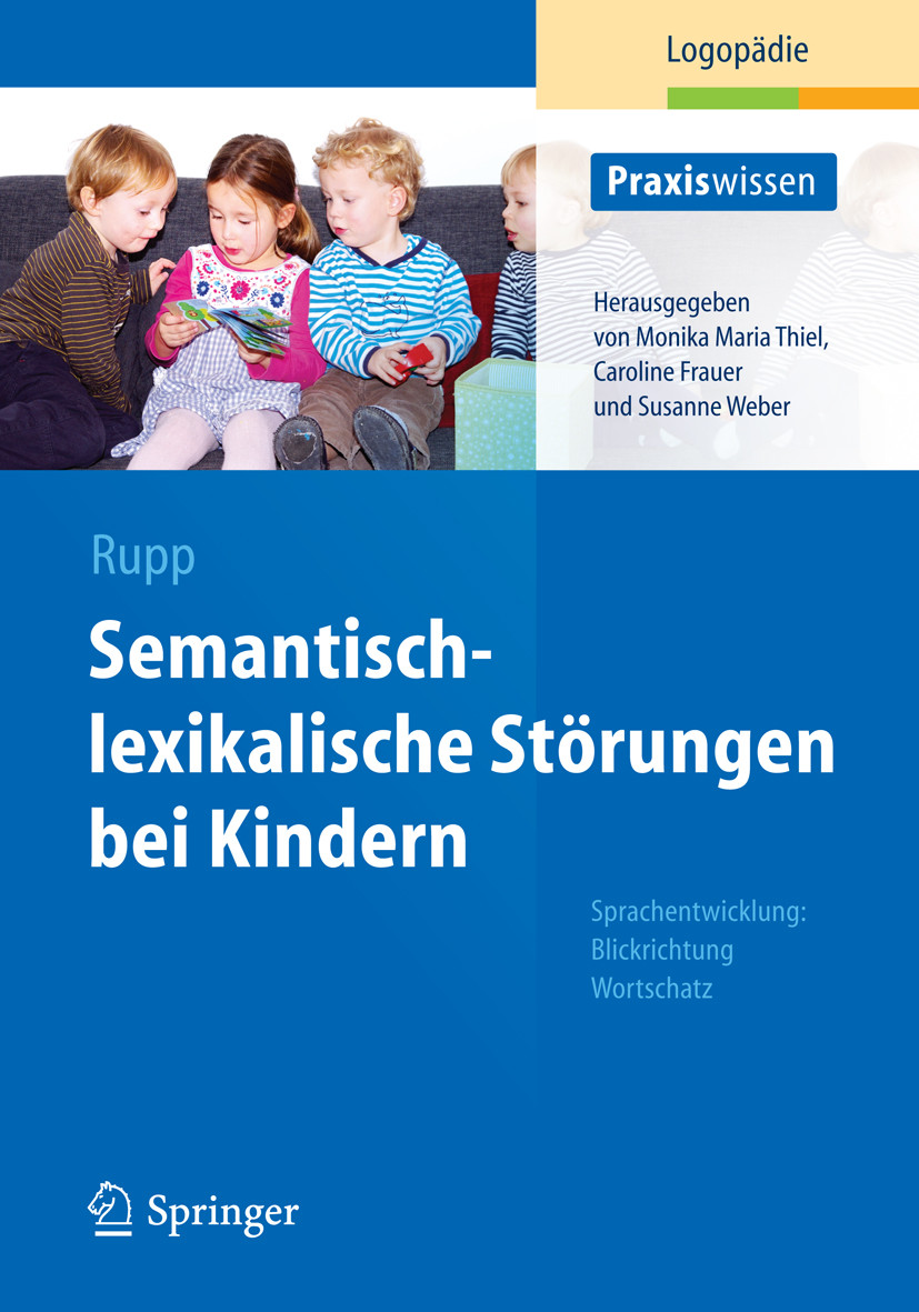 Cover Semantisch-lexikalische Störungen bei Kindern