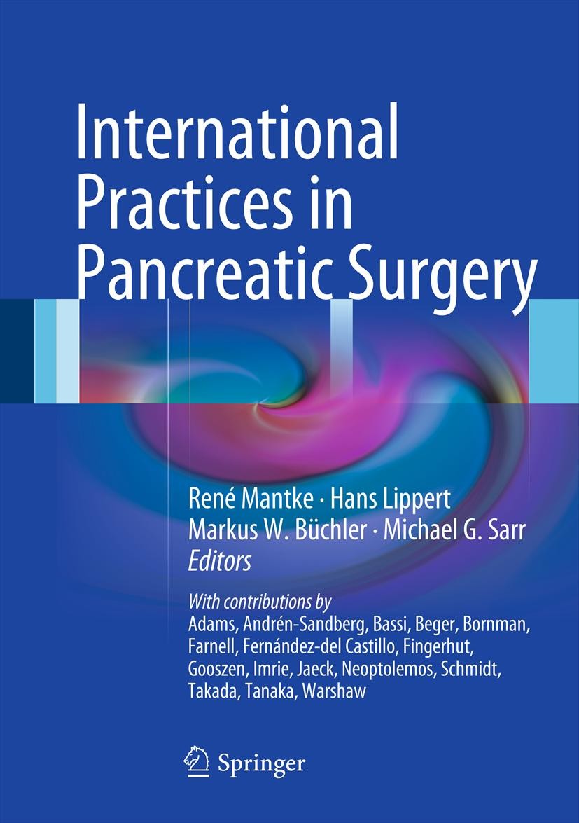 Cover International Practices in Pancreatic Surgery