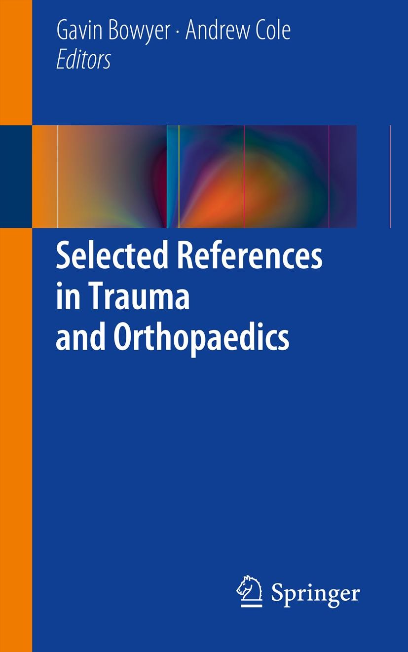 Cover Selected References in Trauma and Orthopaedics