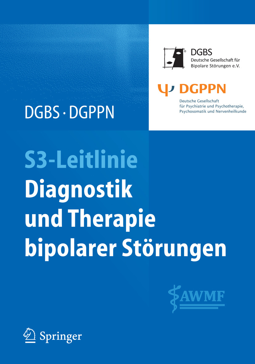 Cover S3-Leitlinie - Diagnostik und Therapie bipolarer Störungen