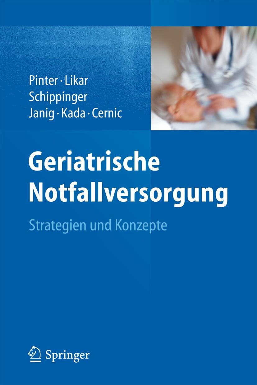 Cover Geriatrische Notfallversorgung