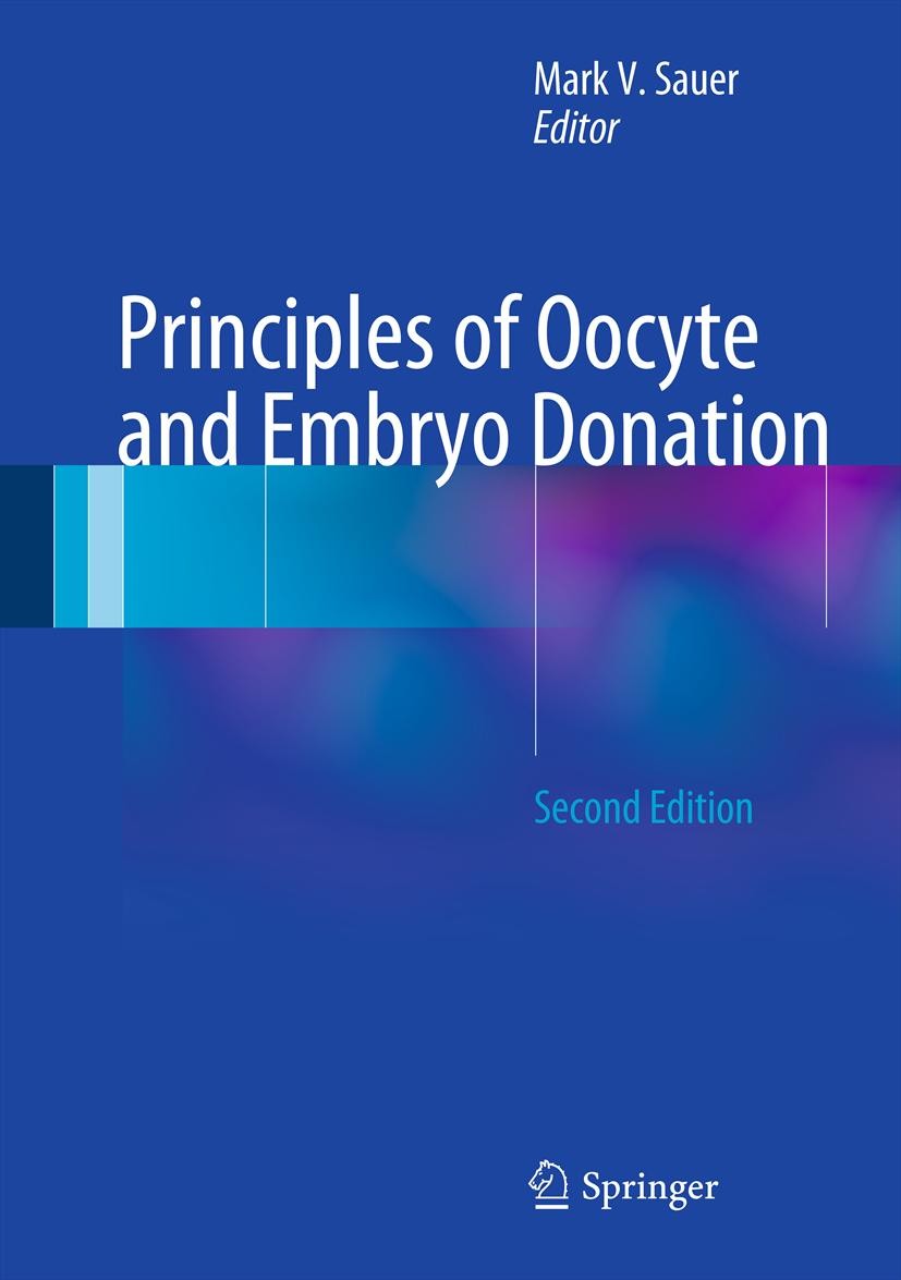 Cover Principles of Oocyte and Embryo Donation