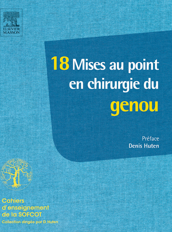 Cover 18 mises au point en chirurgie du genou