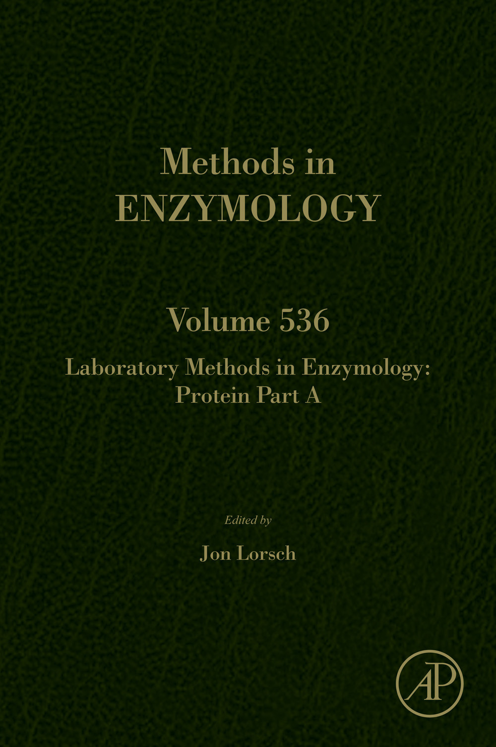 Cover Laboratory Methods in Enzymology: Protein Part A
