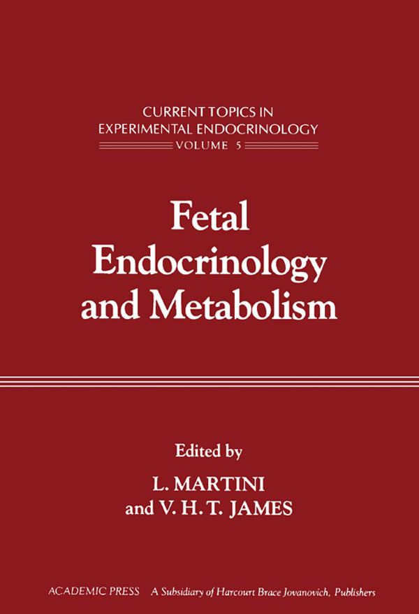 Cover Fetal Endocrinology and Metabolism