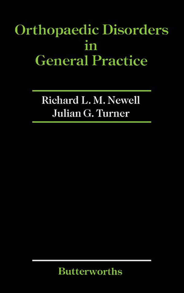 Cover Orthopaedic Disorders in General Practice