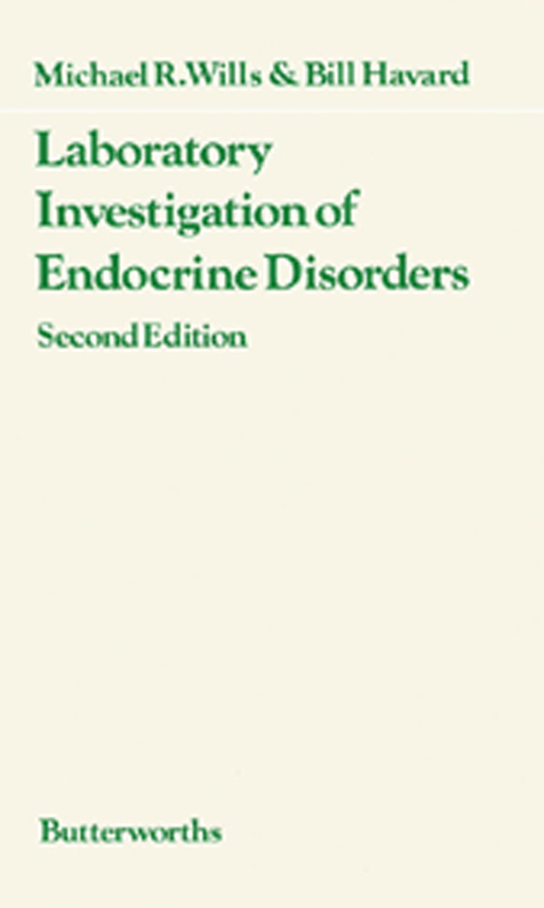 Cover Laboratory Investigation of Endocrine Disorders