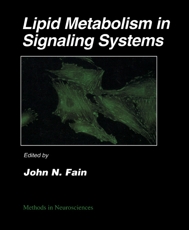 Cover Lipid Metabolism in Signaling Systems