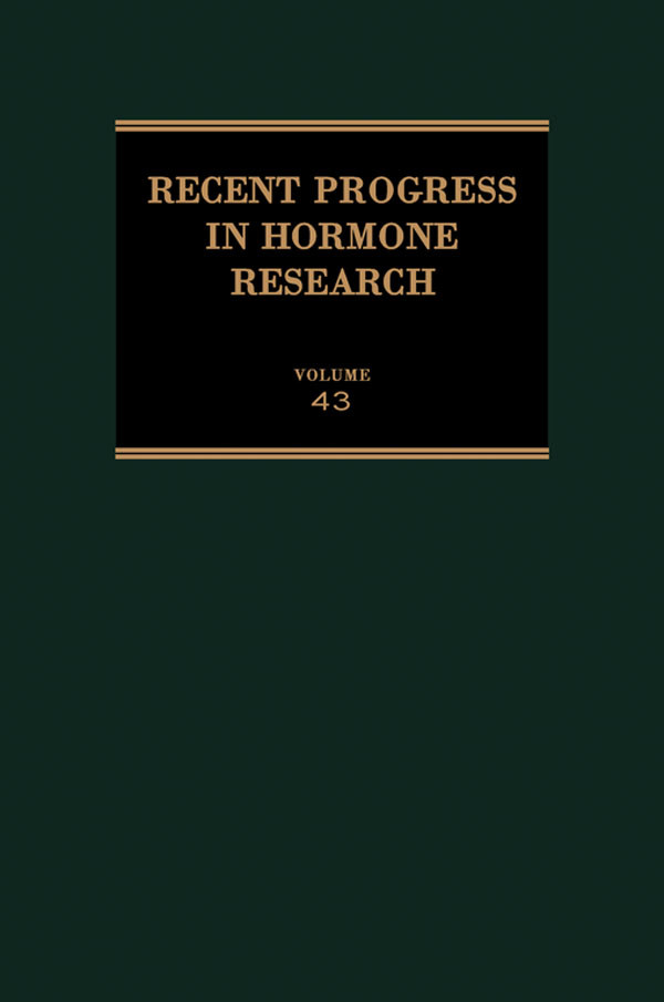 Recent Progress in Hormone Research