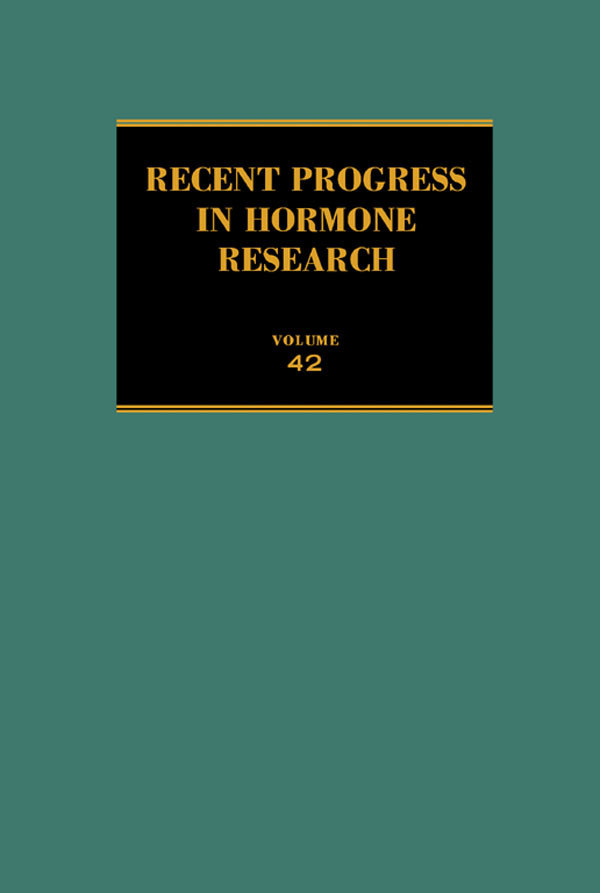 Cover Recent Progress in Hormone Research