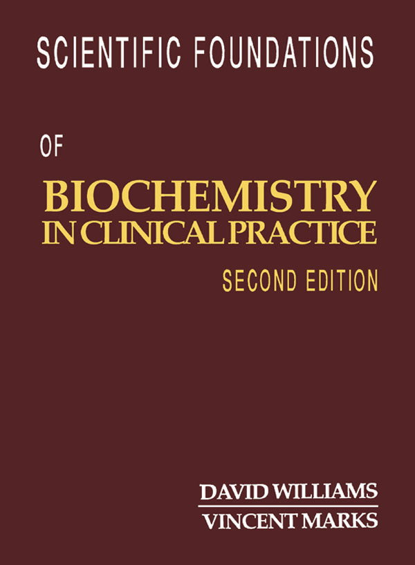 Cover Scientific Foundations of Biochemistry in Clinical Practice