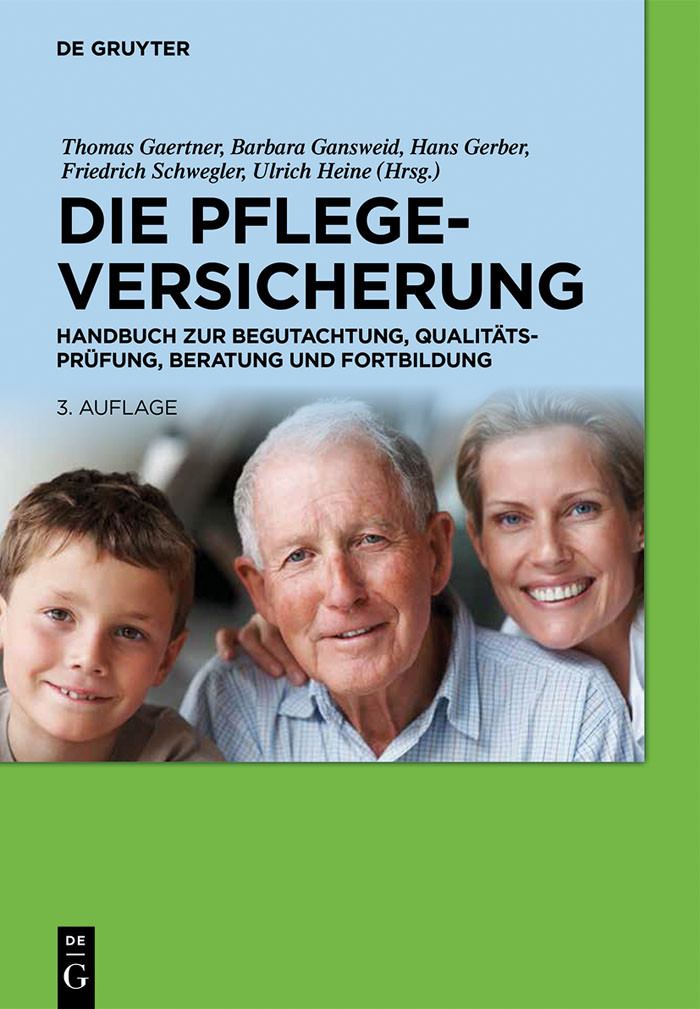Cover Die Pflegeversicherung