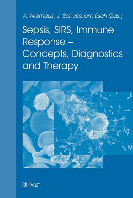 Cover Sepsis, SIRS, Immune Response