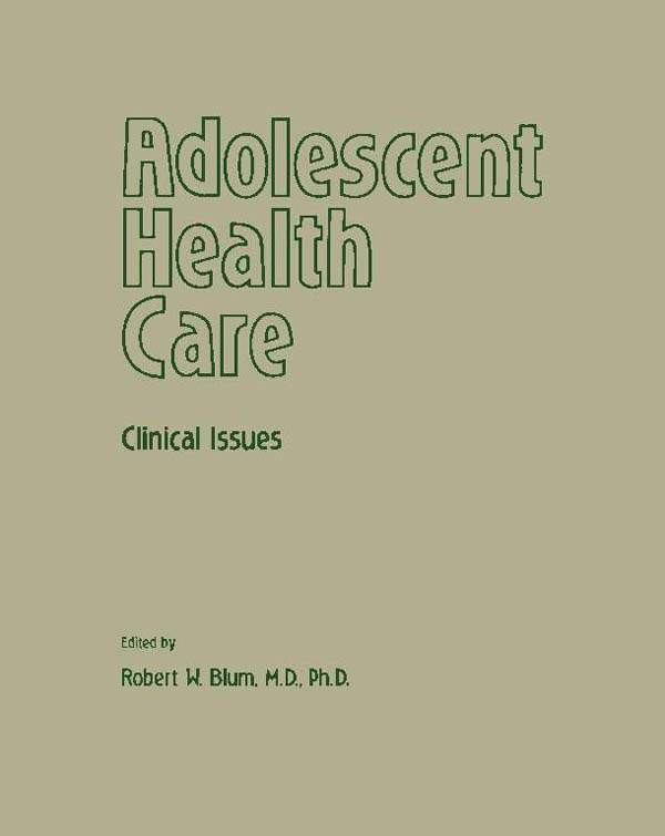 Cover Adolescent Health Care