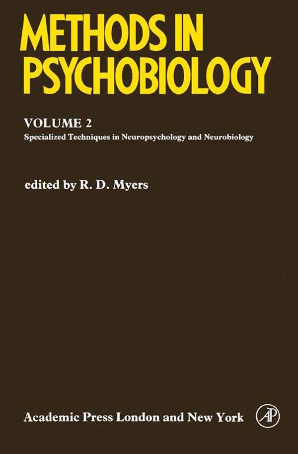 Methods in Psychobiology