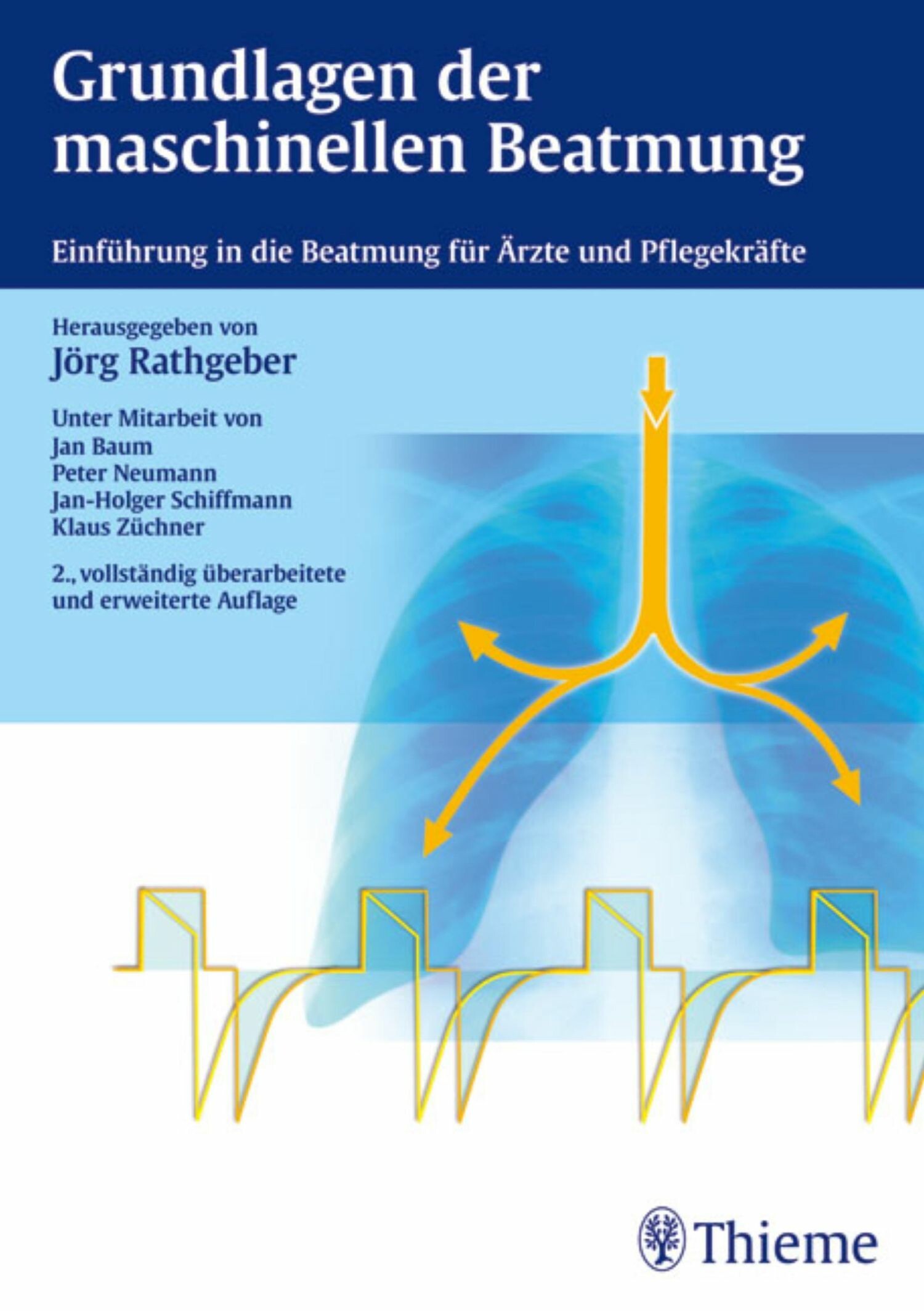 Cover Grundlagen der maschinellen Beatmung