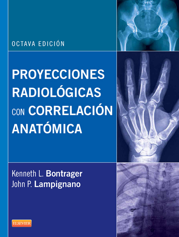 Cover Proyecciones radiológicas con correlación anatómica