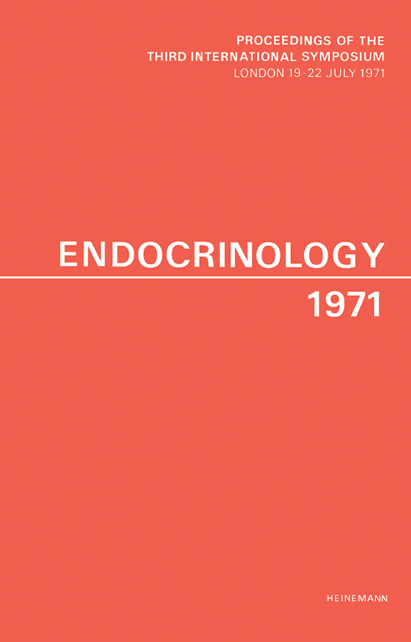 Endocrinology 1971