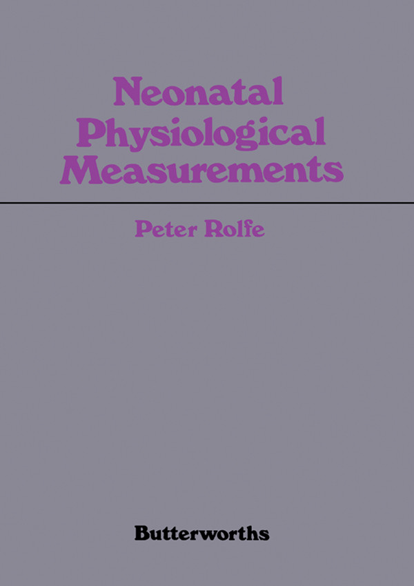 Cover Neonatal Physiological Measurements