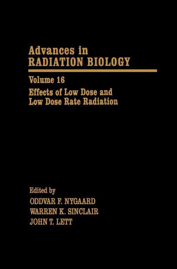 Effects of Low Dose and Low Dose Rate Radiation