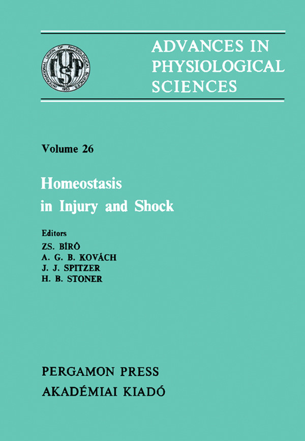 Cover Homeostasis in Injury and Shock