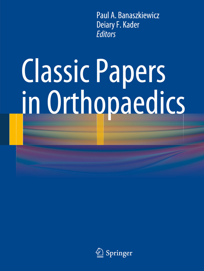 Cover Classic Papers in Orthopaedics