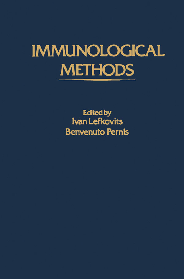 Cover Immunological Methods