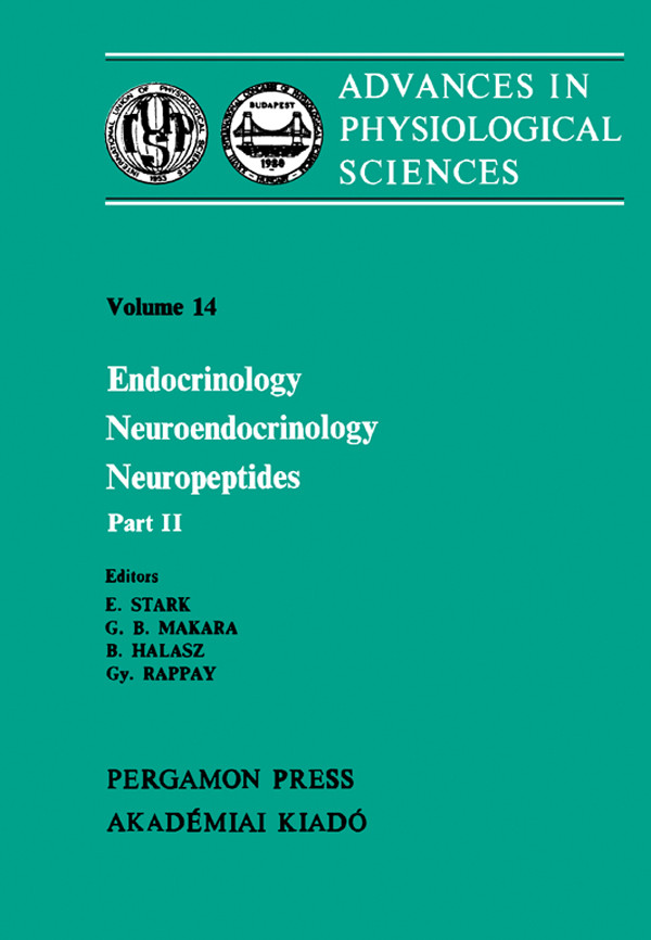 Endocrinology Neuroendocrinology Neuropeptides